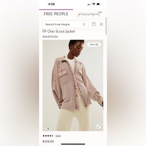 Free people scout jacket
